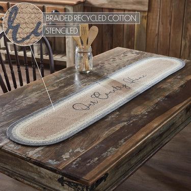 Finders Keepers Our Country Home Oval Runner 12x60 - The Fox Decor